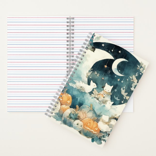 spooky cute style notebook (Inside)