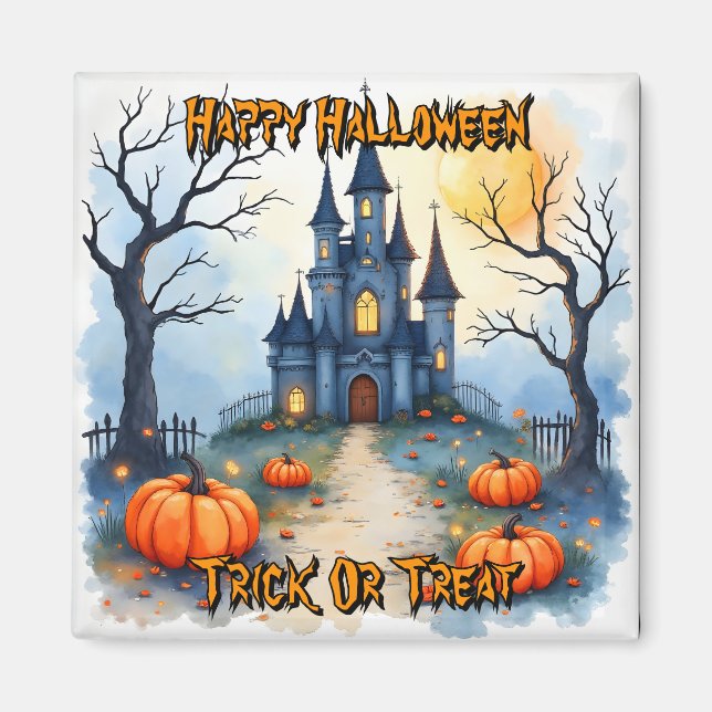 Spooky Cute Trendy Halloween Collection Magnet (Front)