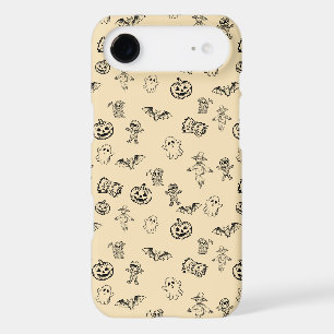 Spooky Cute Vintage Halloween Doodle