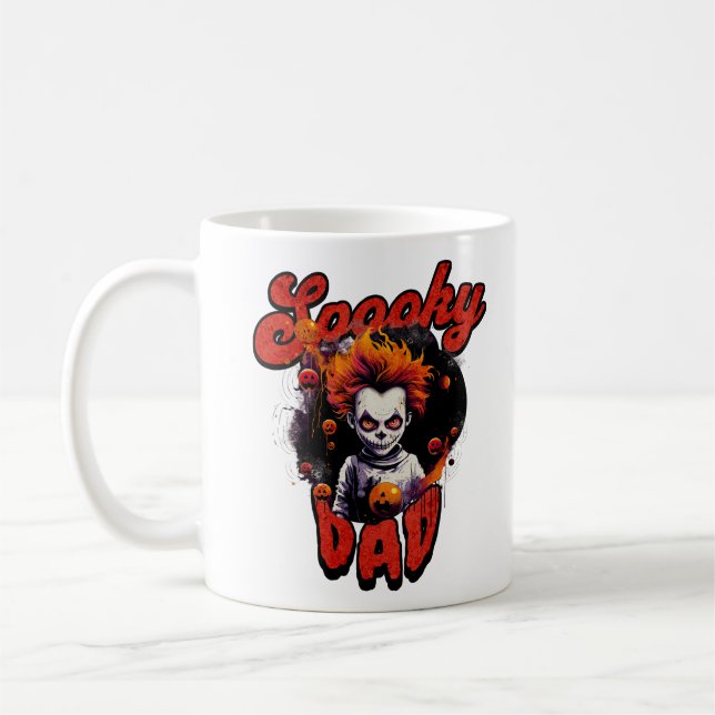 Spooky Dad Coffee Mug (Left)