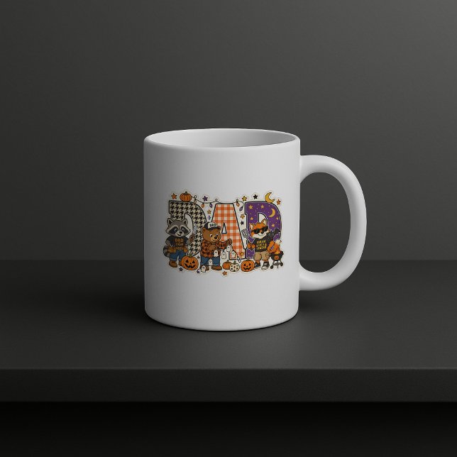Spooky Dad Letter Block  Coffee Mug (Creator Uploaded)