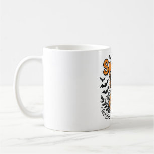 Spooky Dad Retro Vintage Halloween Pumpkin Coffee Mug