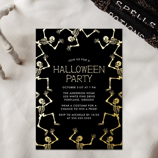 Spooky Dancing Skeletons Halloween Party (Creator Uploaded)