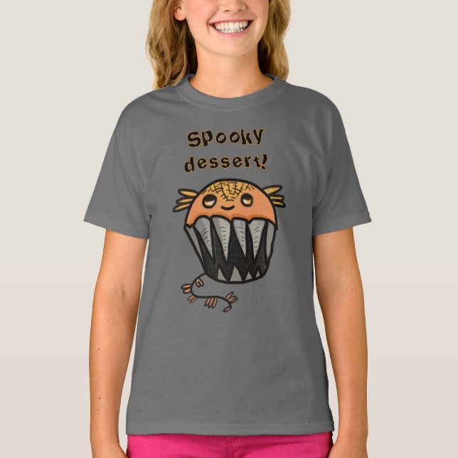 spooky dessert  Halloween t-shirt (Front)