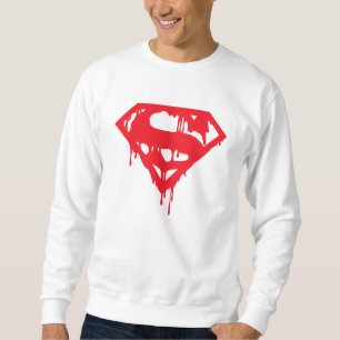 Spooky Dripping Blood Print Halloween Sweatshirt