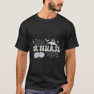 Spooky Emergency Nurse Halloween Er Nurse T-Shirt