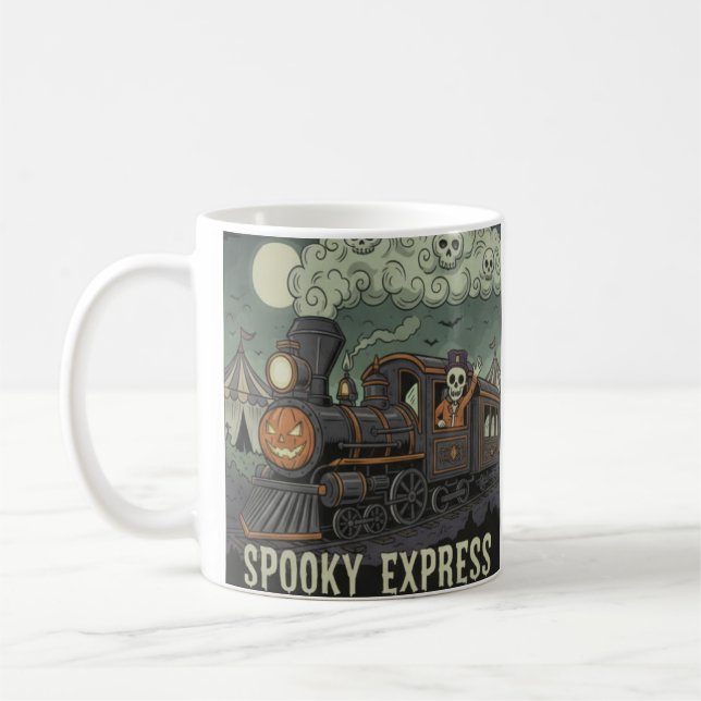 Spooky Express Mug  (Left)