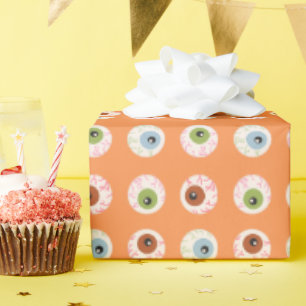 Spooky Eyeballs  Wrapping Paper