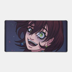 Spooky Eyes Desk Mat