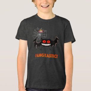 Spooky Fangtastic Halloween Party Tri-Blend Shirt