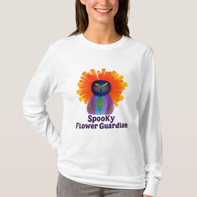 Spooky Flower Guardian T-Shirt (Front)
