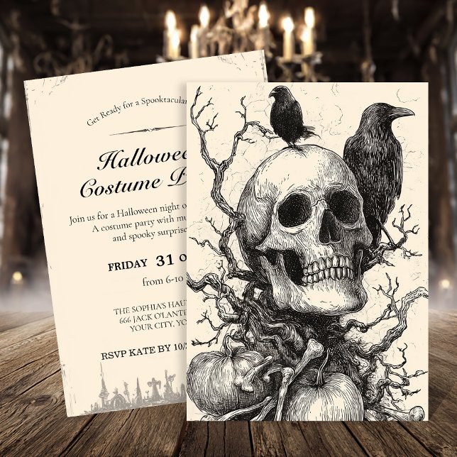Spooky Forest Halloween Invitation (Creator Uploaded)