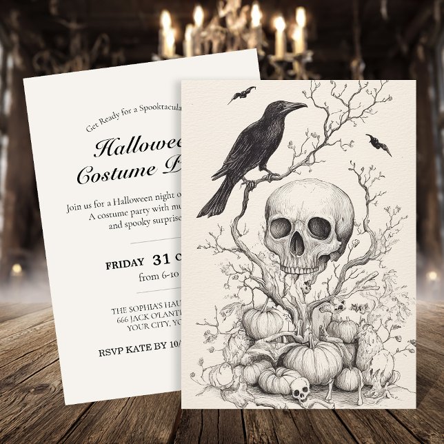Spooky Forest Halloween Invitation (Creator Uploaded)