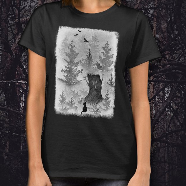 Spooky Forest Halloween T-Shirt (Creator Uploaded)