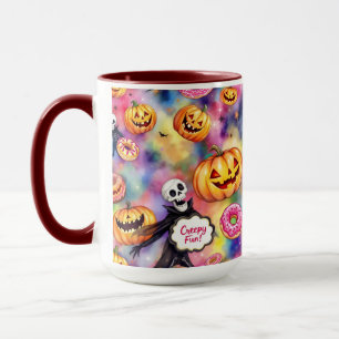 Spooky Fun, Halloween, by Natasha Us Mug