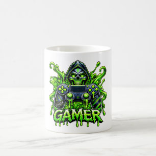 Spooky Gaming – Halloween Gamer Ghost Controller Coffee Mug