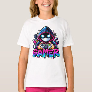 Spooky Gaming – Halloween Gamer Ghost Controller D T-Shirt