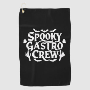 Spooky Gastro Crew Gastro Nurse Halloween Classic  Golf Towel