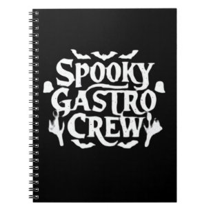 Spooky Gastro Crew Gastro Nurse Halloween Classic Notebook
