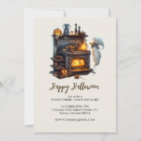 Spooky Ghost Chef with Classic Oven, Halloween
