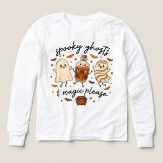 Spooky Ghost Coffee Latte Cute Halloween Fall Dood