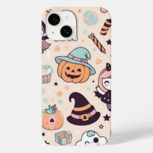 Spooky Ghost Cowboy Cute Halloween Boo Western  Case-Mate iPhone 14 Case