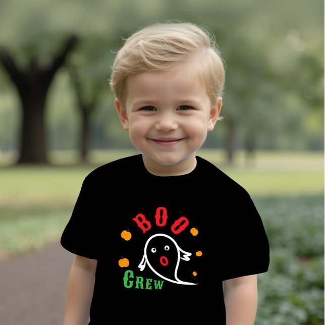 Spooky ghost for Halloween Baby T-Shirt (Creator Uploaded)