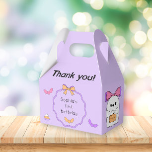 Spooky Ghost Halloween Birthday Favour Box