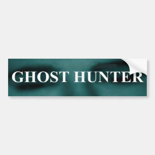 Spooky Ghost Hunter Bumper Sticker