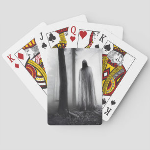 Spooky Ghost Playing Cards