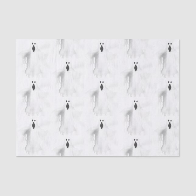 Spooky Ghost Tissue Paper (Front)