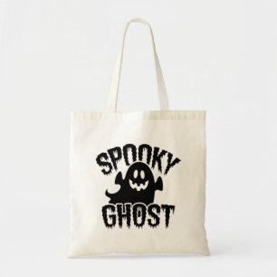 spooky ghost tote bag