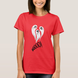 Spooky Ghost Trio Halloween T-Shirt
