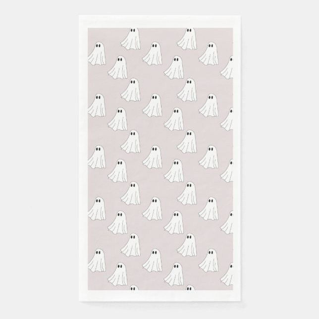 Spooky Ghosts Napkin (Front)