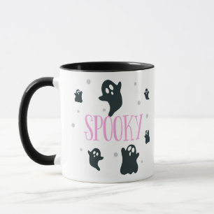 Spooky Ghosts Super Cute Halloween Mug