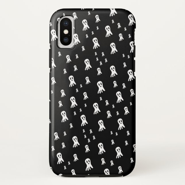 Spooky Gothic Ghost Illustration Case-Mate iPhone Case (Back)