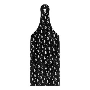 Spooky Gothic Ghost Illustration Cutting Board