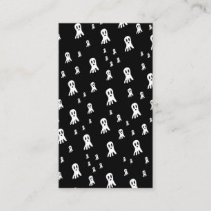 Spooky Gothic Ghost Illustration Enclosure Card