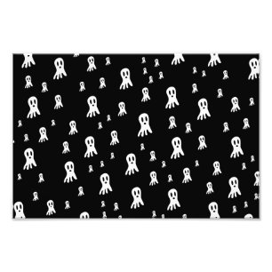 Spooky Gothic Ghost Illustration Photo Print