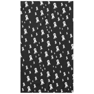 Spooky Gothic Ghost Illustration Tablecloth