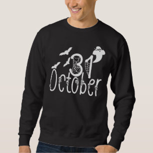 Spooky Halloween 31 October Sweatshirt