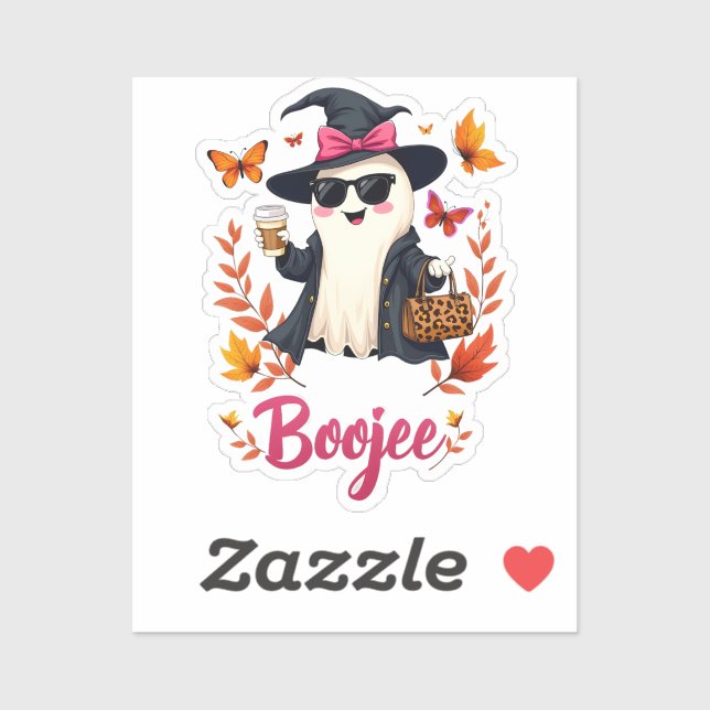 Spooky Halloween Boojee Sassy Classy Ghost  (Sheet)