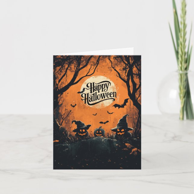 Spooky Halloween Card (Front)
