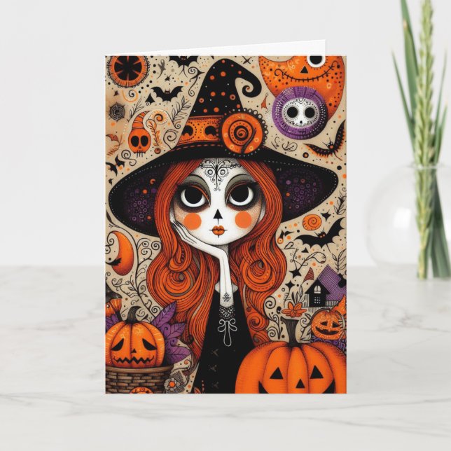 Spooky Halloween Card (Front)