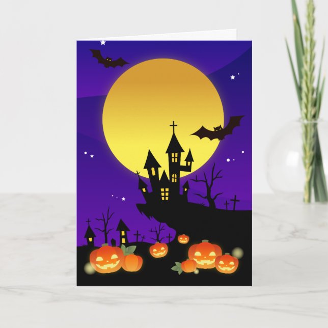 Spooky Halloween Card (Front)