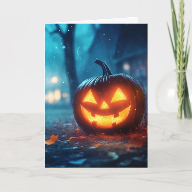 Spooky Halloween Card (Front)