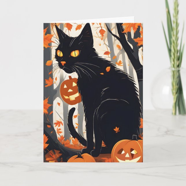 Spooky Halloween Card (Front)