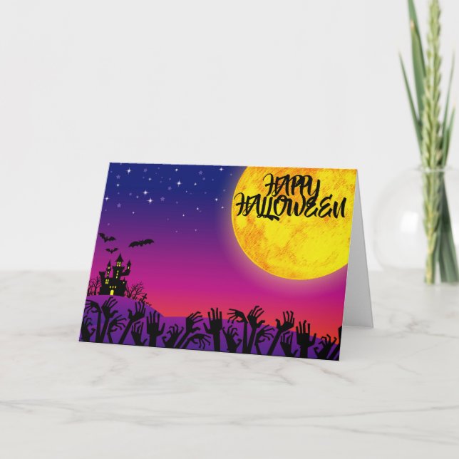 Spooky Halloween Card (Front)