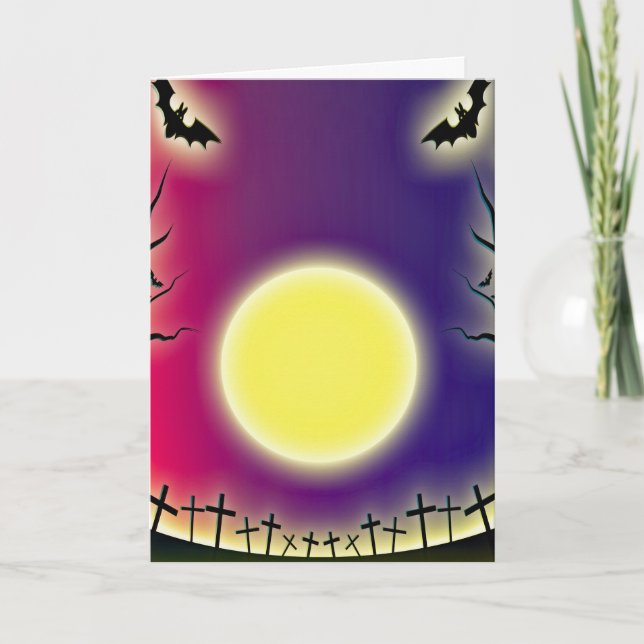 Spooky Halloween Card (Front)