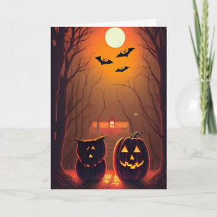 Spooky Halloween Card